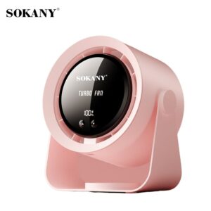 Quạt Để Bàn Màn Hình Kỹ Thuật Số SOKANY SKN.