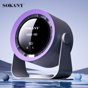 Quạt Để Bàn Màn Hình Kỹ Thuật Số SOKANY SKN