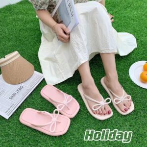 Dép Xỏ Ngón Hình Nơ–DS13484