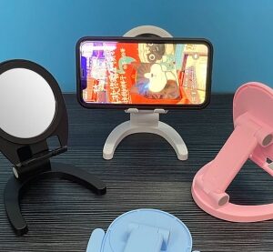 Giá Đỡ Điện Thoại Chân Chữ U Kèm Gương-DS13517