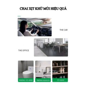 1152 chai xit khu mui xe hoi 180ml