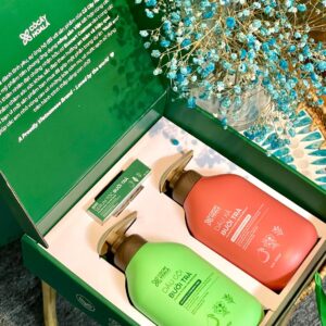 Combo Gội Xả Bưởi Trà Cỏ Cây Hoa Lá 500g Phục Hồi Tóc Hư Tổn -CCHL1