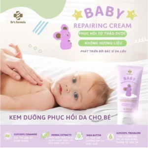 Kem Dưỡng Phục Hồi Da Cho Bé Dr's Formula Baby Repairing Cream 100g - Đài Loan