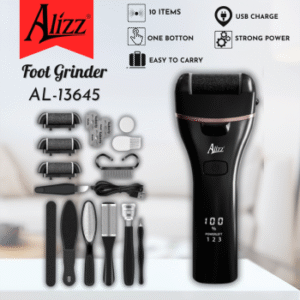 Máy Mài, Chà Gót Chân 10 Món ALIZZ AL-DS13645
