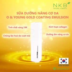 Sữa Dưỡng Tinh Chất Vàng 24k O&Young Gold Coating Emulsion – Hàn Quốc