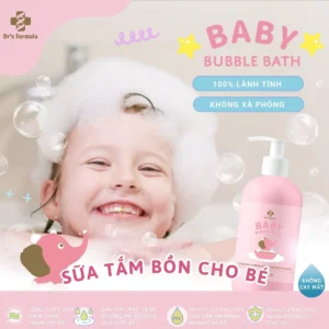 Sữa Tắm Bồn Tạo Bọt Dành Cho Bé Dr's Formula Baby Bubble Bath TTS8