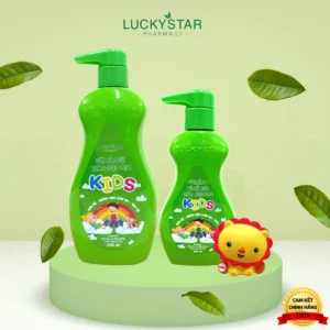 Sữa Tắm Gội Thảo Dược 3in1 Kids Lucky Star – Xanh
