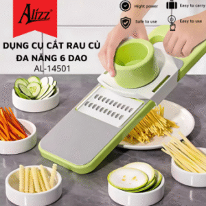 Dụng Cụ Cắt Rau Củ Đa Năng 6 Dao ALIZZ AL