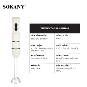 0122 may xay cam tay 400w sokany skn 9002