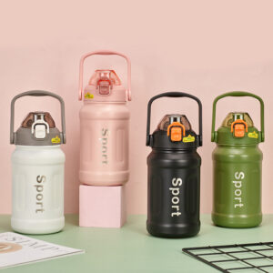 Bình Inox Sport 1000 ml, Tiện Lợi Mang Đi Làm, Đi Du Lịch, Tập Gym