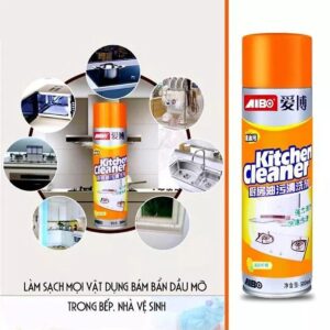Bình Xịt Bếp Cam, Chai Xịt Tẩy Rửa Đa Năng Kitchen Cleaner 500ml