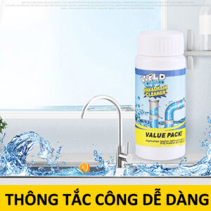 Chai Bột Thông Ống Cống WLLD TORNADO 110g