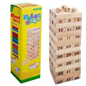 Bộ Trò Chơi Rút Gỗ WOOD TOYS (Loại Lớn), Thích Hợp Làm Quà Tặng Cho Gia Đình, Bạn Bè
