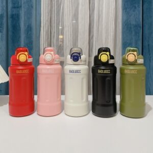 Bình Inox + 3d 800ml Thiết Kế Tinh Xảo, Thích Hợp Mang Theo Dã Ngoại, Picnic..