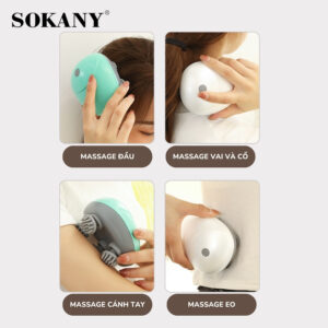 0625 may massage da dau va toan than silicon sokany skn 14107