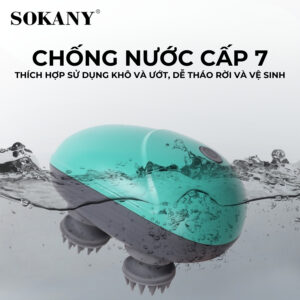 0628 may massage da dau va toan than silicon sokany skn 14107