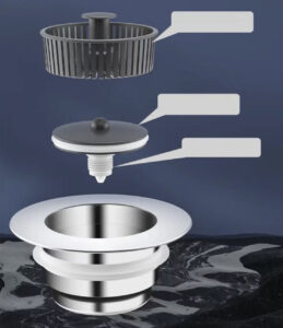 0921 bo loc rac bon rua chen inox 304