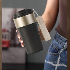 Ly Giữ Nhiệt Vòng Thép