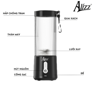1012 may xay sinh to cam tay da nang khong day 3in1 450ml alizz al 13564