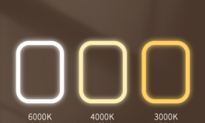 1131 guong trang diem de ban hinh vuong co den led