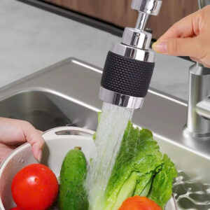 Đầu Vòi Nước Tăng Áp Bồn Rửa 3 Chế Độ Xoay 360 Độ