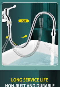 Vòi Nước Bằng Thép Không Gỉ Ống Nối Dài Xoay 720 Độ 12 ec6f2a07d0fe914e9967506f52e5f56a