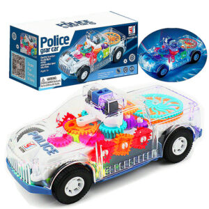 0803 xe do choi o to ca nh sa t trong suo t sa ng de n police car