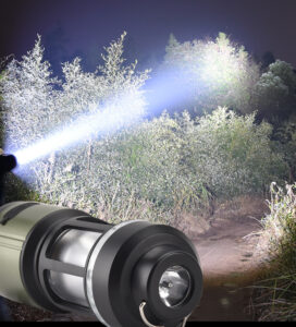 0827 den led treo mini da ngoai cam trai 4 che do pin sac 1200mah