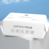 Bịch khăn tẩy trang 50 tờ dùng 1 lần, từ 100% sợi cotton tự nhiên