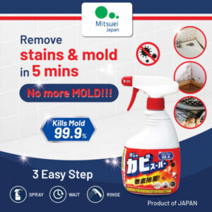 Chai xịt tẩy nấm mốc dạng bọt Mitsuei 400ml Nhật Bản