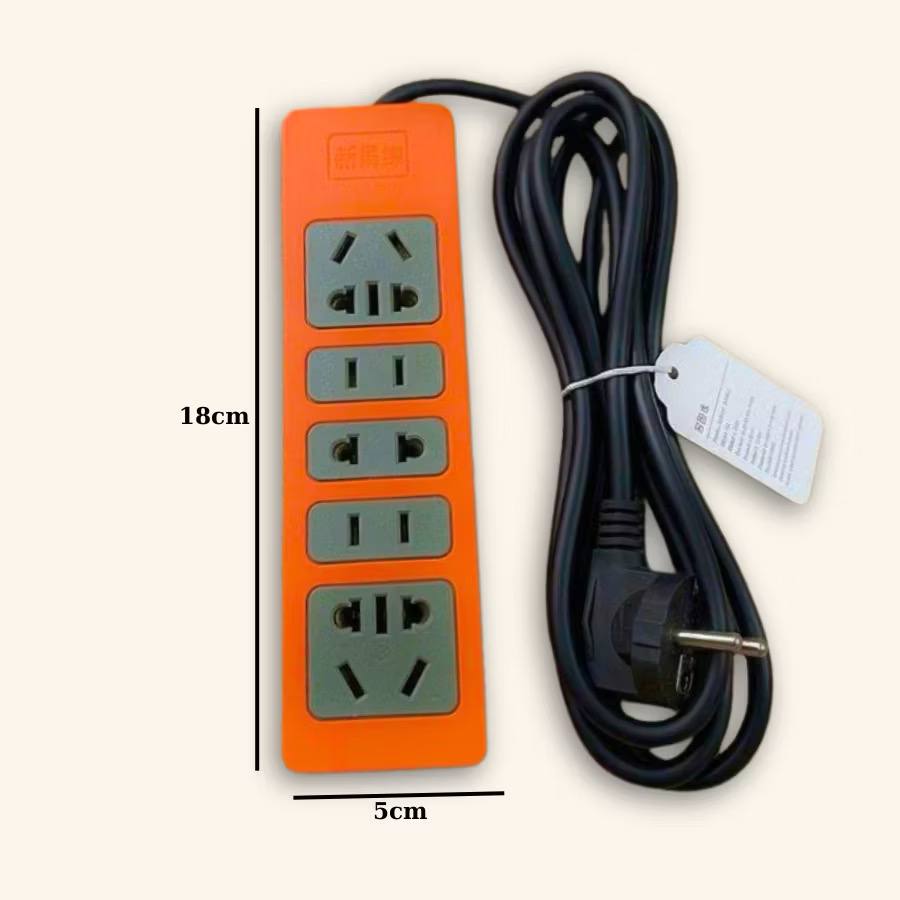 ⭐ Ổ Điện 8 Lỗ Màu Cam Dây 3m Chuẩn GB2099 2500w (HD1010)Bảo ha 8 6294242407737921309