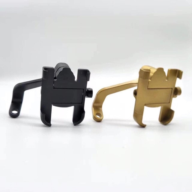 Giá đỡ kẹp điện thoại gắn xe máy inox C2