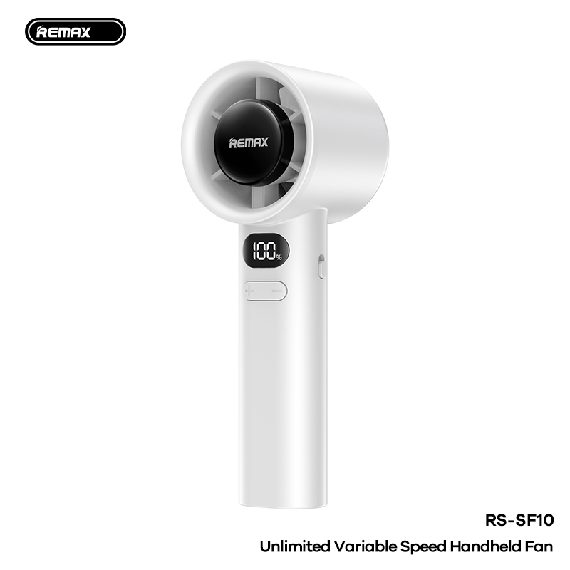 Quạt cầm tay REMAX SF10 (pin 4000mah) 3 quat cam tay 100 cap do remax rs sf10 vn 101049 1
