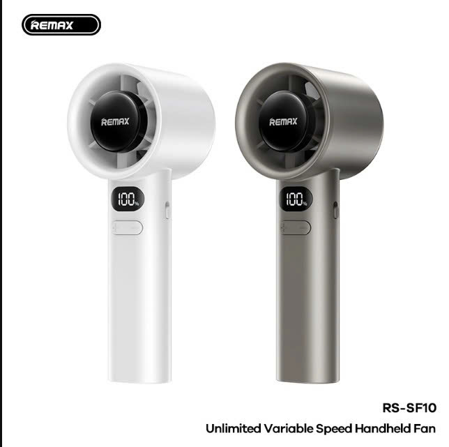 Quạt cầm tay REMAX SF10 (pin 4000mah) 10 z7197646399818 f6e6e9bebbf664c7173cb1a8b9784b93