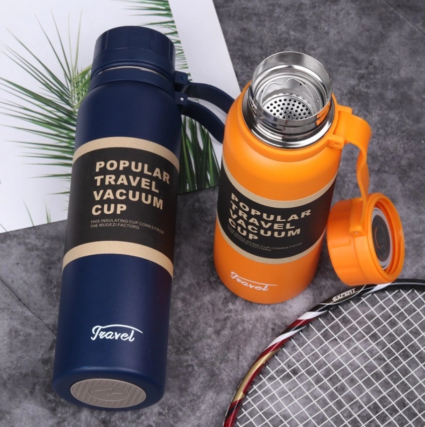 Bình giữ nhiệt inox Travel kèm lõi lọc 1000ml 3 0306 binh giu nhiet inox travel 1000ml co loi loc