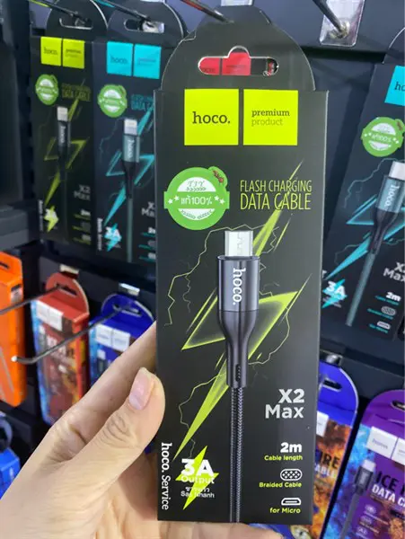 Cáp sạc Hoco X2 MAX - dài 2m Micro SS 6 Cap sac HOCO X2 MAX Micro 2M 11.jpg
