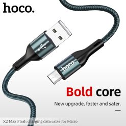 Cáp sạc Hoco X2 MAX - dài 2m Micro SS 2 Cap sac HOCO X2 MAX Micro 2M 3 247x247 1