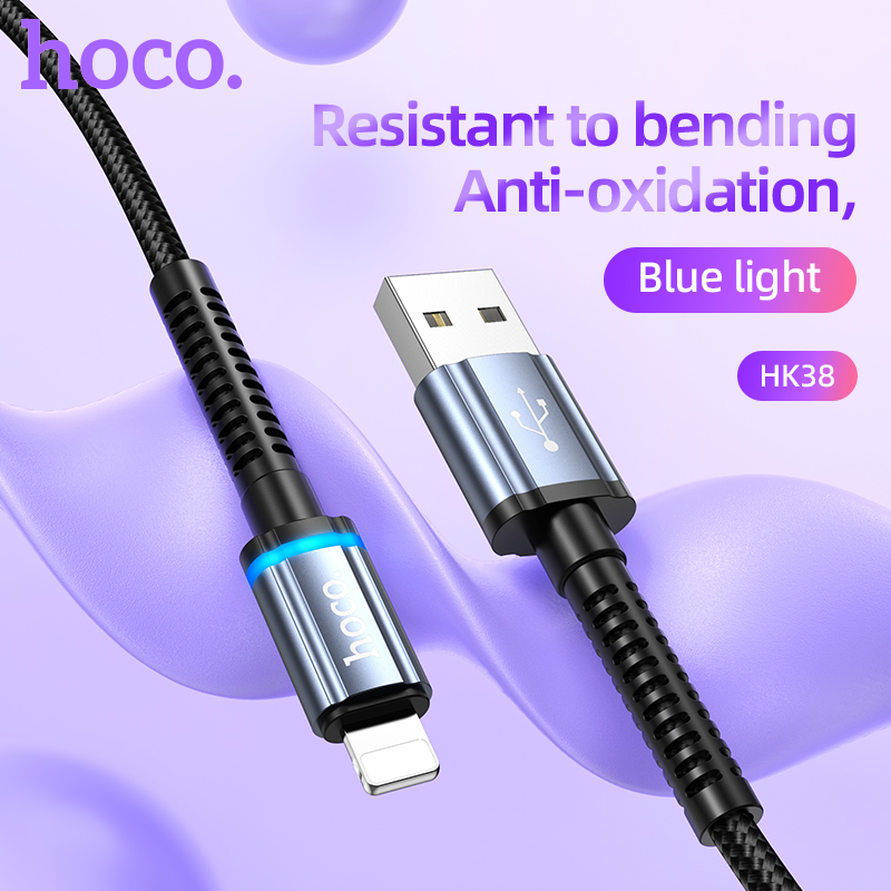 Cáp sạc Hoco HK38 cổng Typec 1m 2 cap sac hk38 ip 1m EfELypETBKX42thcjLtD