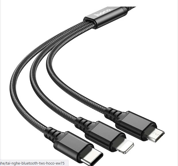 Cáp sạc Hoco X76 3 đầu đa năng siêu bền 4 z7290522982713 a04e985a75589fb02416d95245a94bcc