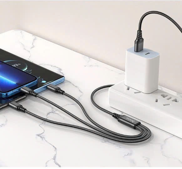 Cáp sạc Hoco X76 3 đầu đa năng siêu bền 6 z7290524684169 51d920185fddcd67b3c858debfea8eaa