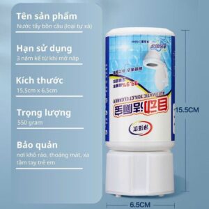 Lọ Thả Bồn Cầu Dạng Nước Có Nắp Chiết