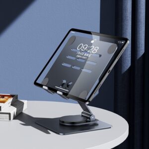 Giá Đỡ Ipad, Điện Thoại L05 Hợp Kim Nhôm Cao Cấp Xoay 360 Độ