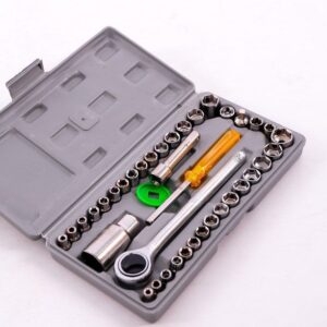 380. Bộ Dụng Cụ 40 Món Cho Xe Máy, Ô Tô