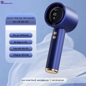 Quạt cầm tay tốc độ cao Quạt Turbo (T100) 115K