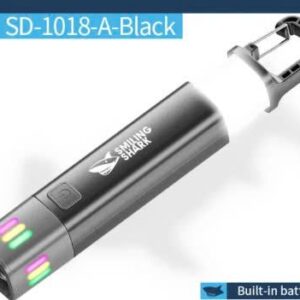 Đèn Pin Cá Mập Cười Kính Thiên Văn Zoom Dạ Quang (160K)