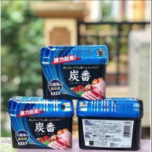 Sáp Khử Mùi Tủ Lạnh Than Hoạt Tính Kokubo Nhật Bản, Giải Pháp Tiện Lợi Và An Toàn 150g.