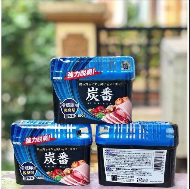 Sáp Khử Mùi Tủ Lạnh Than Hoạt Tính Kokubo Nhật Bản, Giải Pháp Tiện Lợi Và An Toàn 150g.