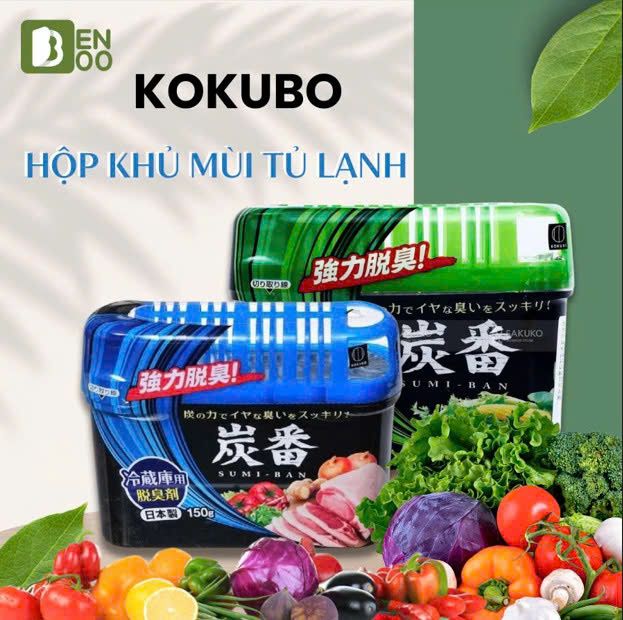 Sáp Khử Mùi Tủ Lạnh Than Hoạt Tính Kokubo Nhật Bản, Giải Pháp Tiện Lợi Và An Toàn 150g. 5 z7750518138286 4bcc967464181da650c2e79210bd95e3