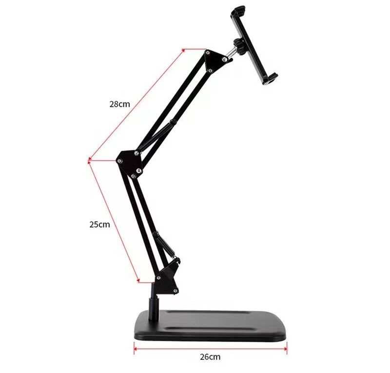Giá Đỡ Kẹp IPad Khớp Nâng Xoay 360 Độ Đa Năng (Loại Dày) 5 1040 gia do kep ipad khop nang xoay 360 do da nang