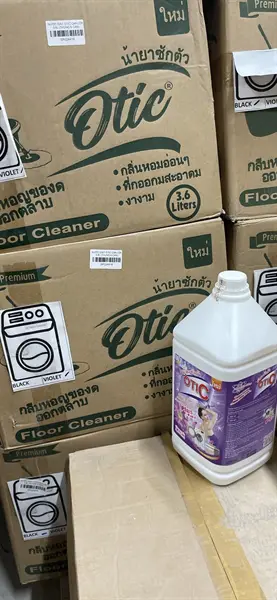 Nước Giặt Otic Can Lớn 3.8L. 2 Nuoc giat Otic Can Lon